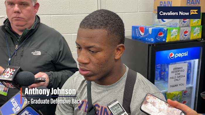 Anthony Johnson reacts to Louisville